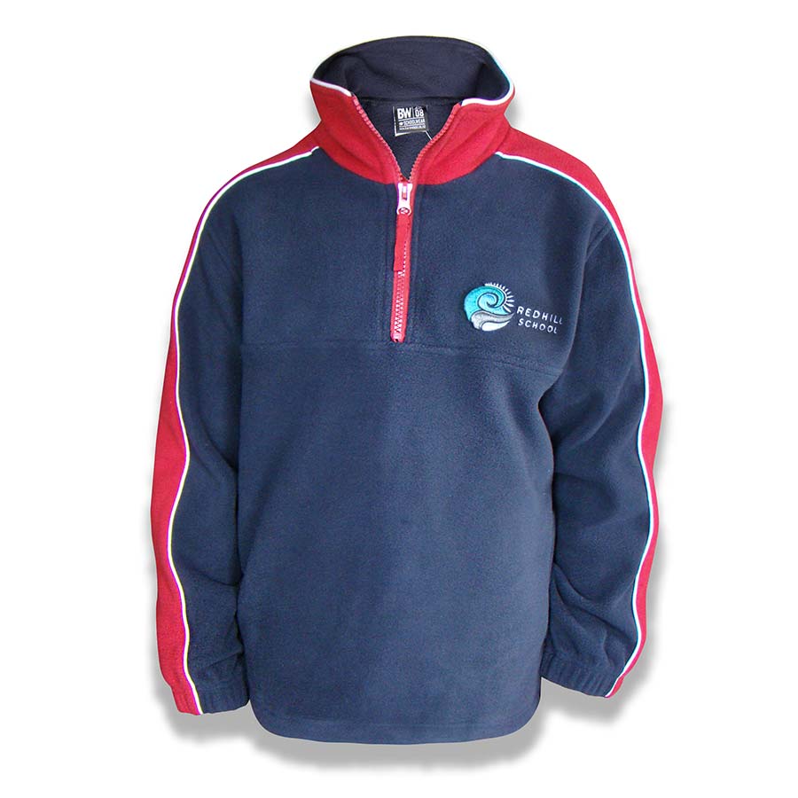 Red Hill  Navy/Red Fleece  image