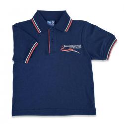 navy blue polo shirt school uniform