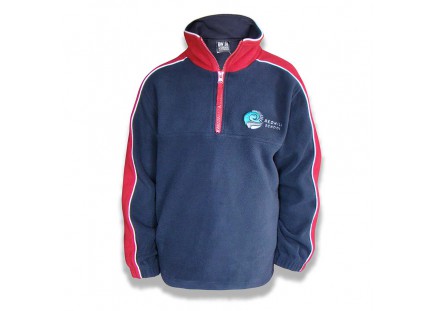 Red Hill  Navy/Red Fleece  image